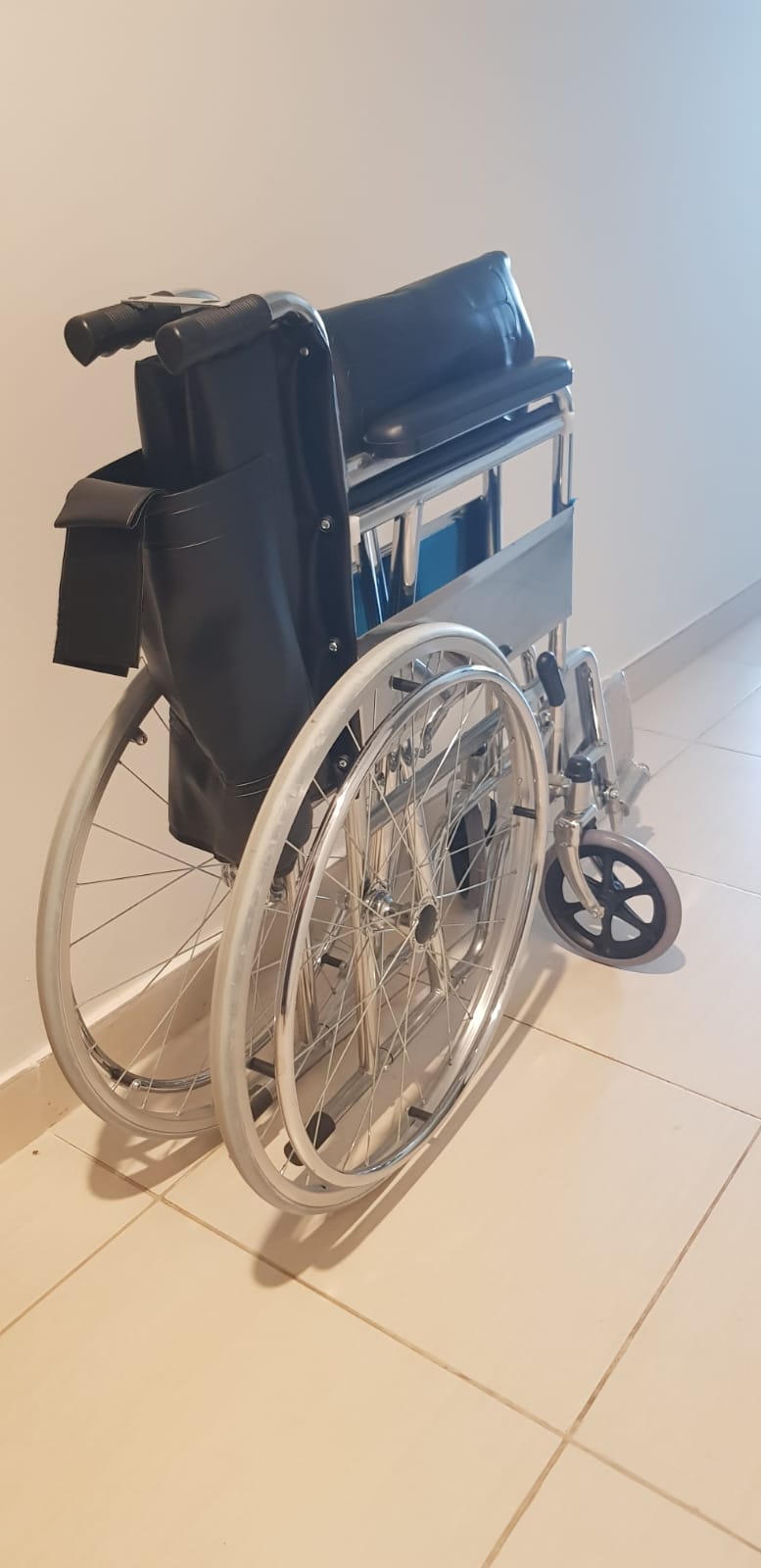 Wheelchair used only indoor few times